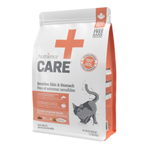 Nutrience CARE Sensitive Skin & Stomach Cat Food 2.27KG