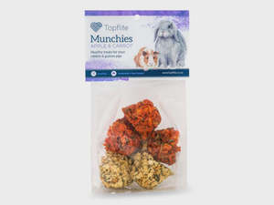 Topflite Rabbit Apple & Carrot Munchies 3 Pack
