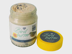 Topflite Bird Butter Jar Sunflower