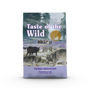 Taste of the Wild Sierra Mountain Grain Free Dry Dog Food