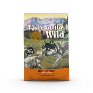 Taste of the Wild High Prairie Grain Free Puppy Dry Dog Food