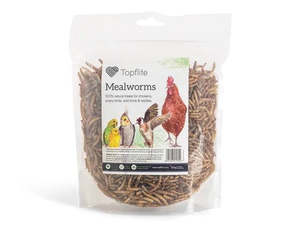 Small Animals: Topflite Mealworms 125g