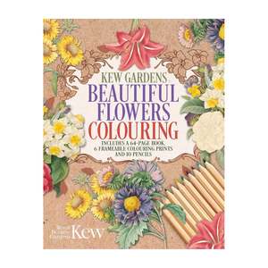 Art And Craft: Kew Gardens Beautiful Flowers Colouring Box