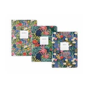 Kaleido Notebook Set x 3 - Painted Botanicals