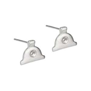 Shepard Whistle Earrings - Silver