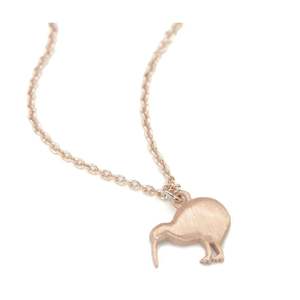 Kiwi Necklace - Rose Gold