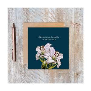 All: Deepest Sympathies Greeting Card