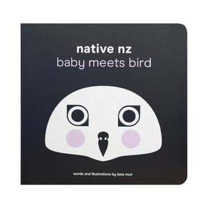 Native NZ Baby Meets Bird