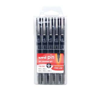 Back To School: Uni Pen Drawing Set 5 Piece Set