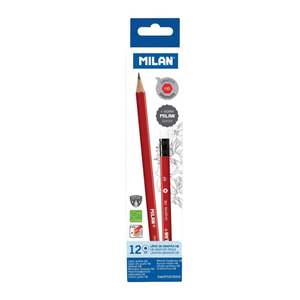 Back To School 2: Milan 12 Pack HB Graphite Pencils