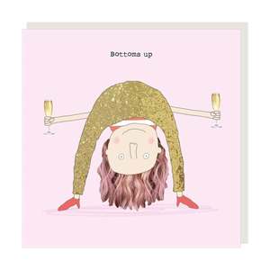 Bottoms Up Greeting Card
