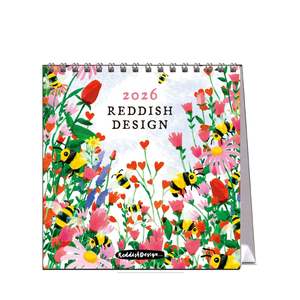 Calendars: 2026 Calendar Desk Vevoke Reddish