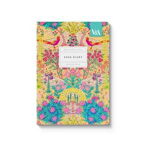 2026 Diary Neon Floral Ornate V&A
