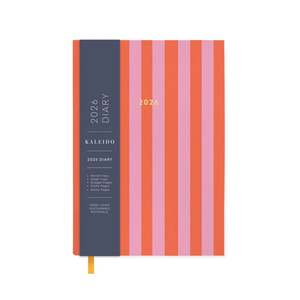 Diaries: 2026 Diary Kaleido A5 Candy Stripe