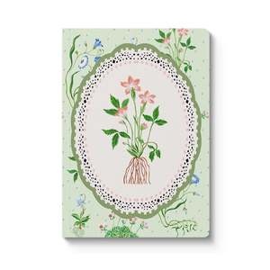 Cath Kidston A5 Green Roots Notebook