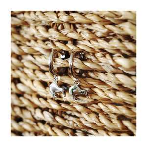 Kiwi Huggies - Sterling Silver