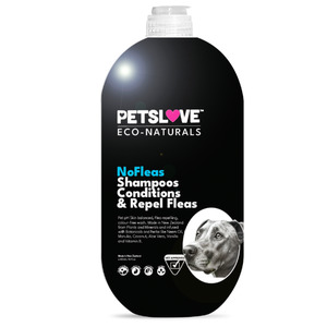 Frontpage: NoFleas Shampoo + Conditioner