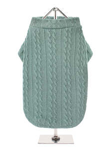 Wear: Teal Cable Knitted Sweater- XL
