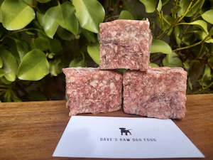 Wet Dog Food: Raw Food- Beef and Heart 1kg