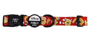 Collars: Winnie the Pooh Christmas: Dog Collar- XS