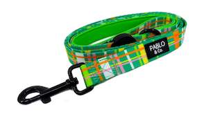 Leads: Groovy Grid: Dog Leash- 1.5cm