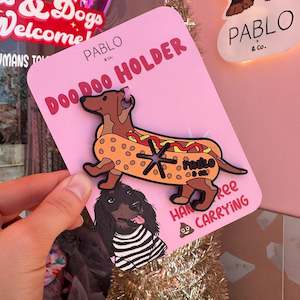 Wiener Dog: Doo Doo Holder