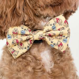 Winnie the Pooh & Bee's: Bowtie- LARGE