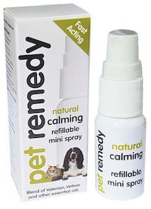 Stress And Anxiety Treatments: Pet Remedy Refillable Mini Spray