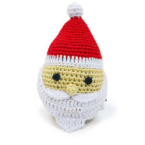Chew Toys: Crochet Toy- Santa