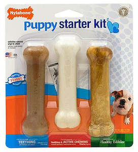 Canine: Nylabone Puppy Starter Kit