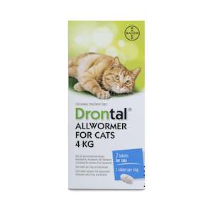 Feline: Drontal - Wormer For Cats 4kg