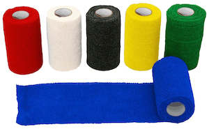 Stock: Vetmax Cohesive Bandages Assorted Colours 10cm
