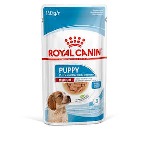 Puppy 0 12 Months: Royal Canin Puppy Medium breed 140g