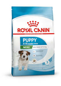 Puppy 0 12 Months: Royal Canin Puppy Mini Breed 4kg