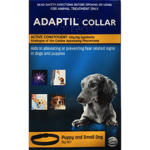 Products: Adaptil Collar for small dogs and puppies 37.5cm Jen's Pet Supplies