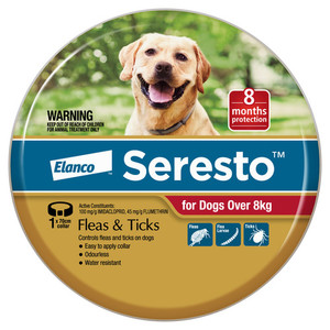 Products: Seresto Large dog flea treatment (over 8kg) Jen's Pet Supplies