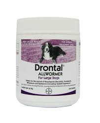 Drontal Large Wormer Dog 20 - 35kg tablet Jen's Pet Supplies