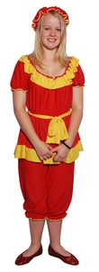 20s Bathers Red and Yellow Set