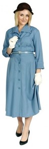 Products: 40s Blue Day Dress
