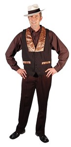 Products: 50s Guy Leopard Print Waistcoat