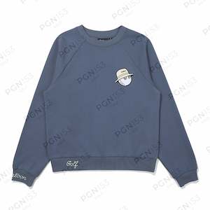 Womens: Basic Bucket Sweatshirt – Blue