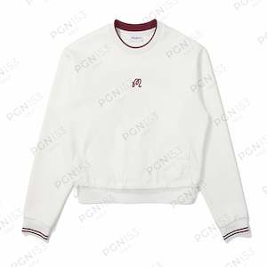 Womens: Airy Hybrid Crewneck - Off White