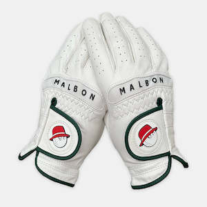 Womens: Malbon Women’s Bucket Logo White Glove (Left&Right pair)
