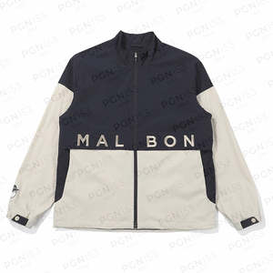 Mens All Product: Malbon Block Jacket (MAN) - Navy