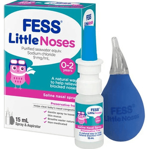 Fess: Fess Little Noses Spray & Aspirator