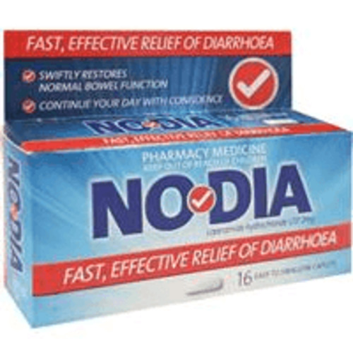 BePure: Nodia Antidiarrhoea 2mg 16 Tablets