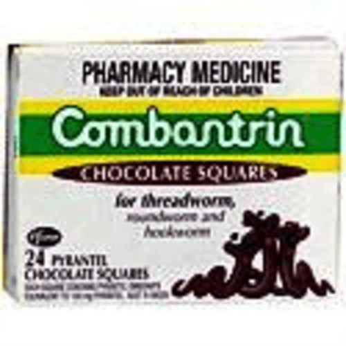 BePure: Combantrin Chocolate 24 Squares