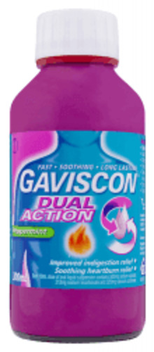 BePure: Gaviscon Dual Action Peppermint 300ml