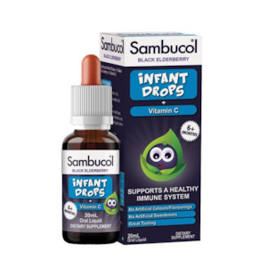 Featured Collections: Sambucol Black Elderberry Infant Drops 20ml