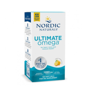 Nordic Naturals Ultimate Omega 1280mg 120 Soft Gels